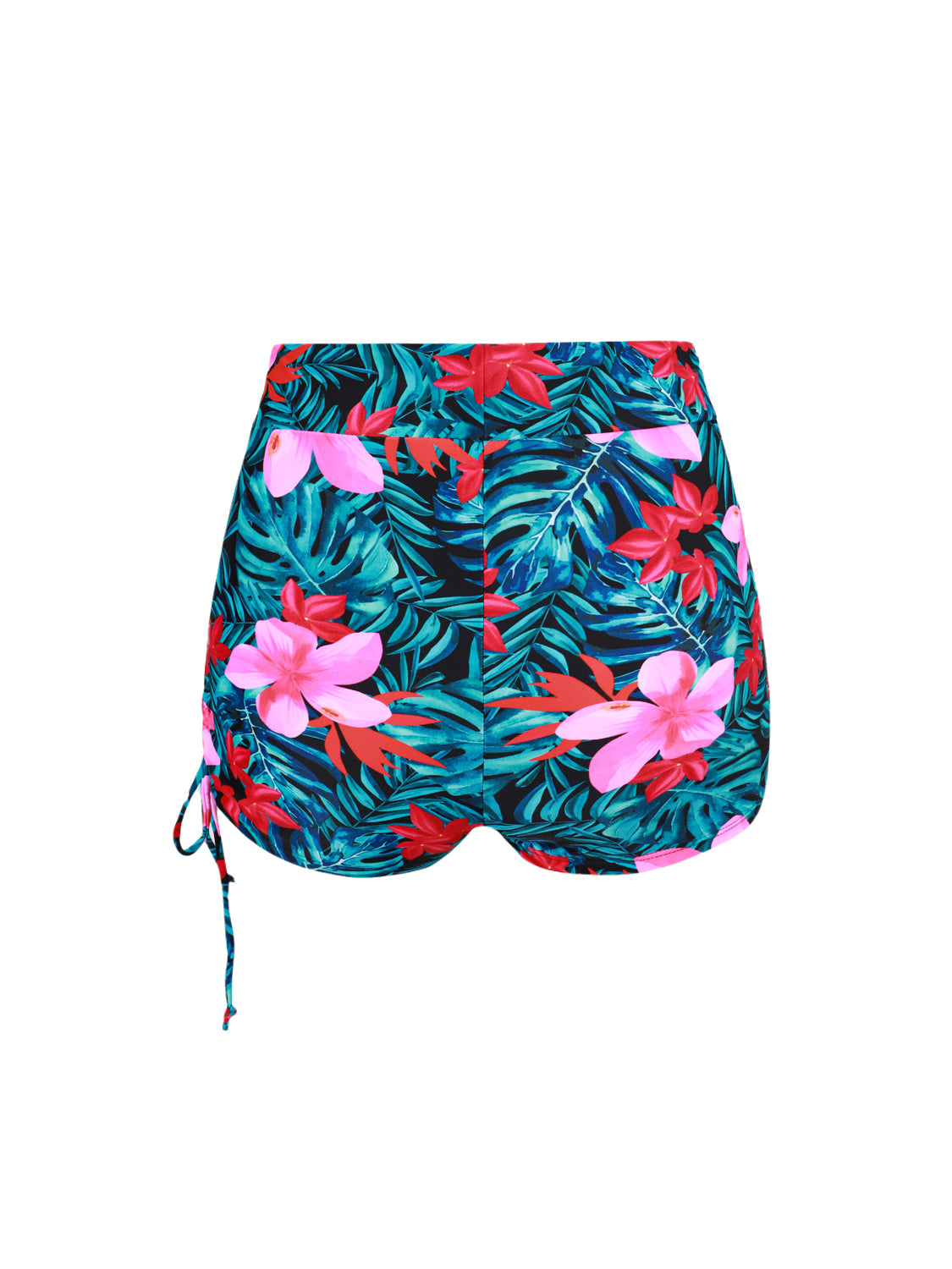Tropical Botanical Floral Print Shorts