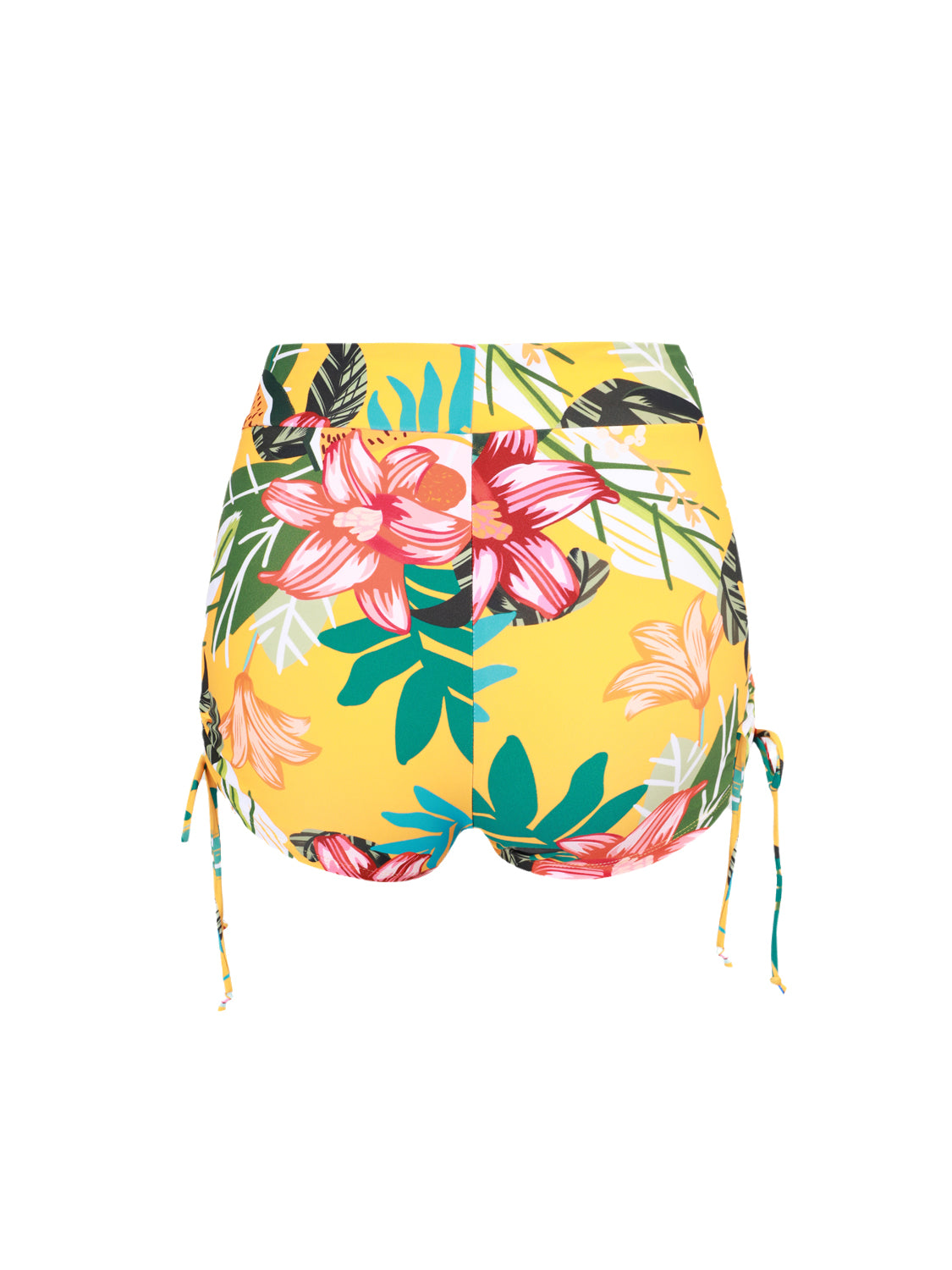 Tropical Botanical Floral Print Shorts