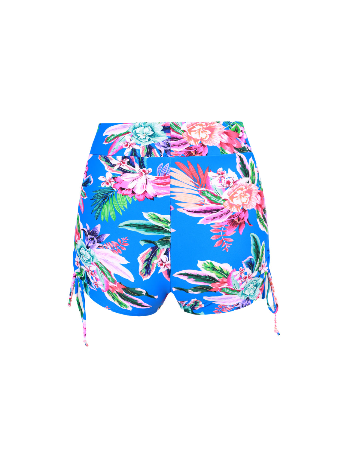 Tropical Botanical Floral Print Shorts
