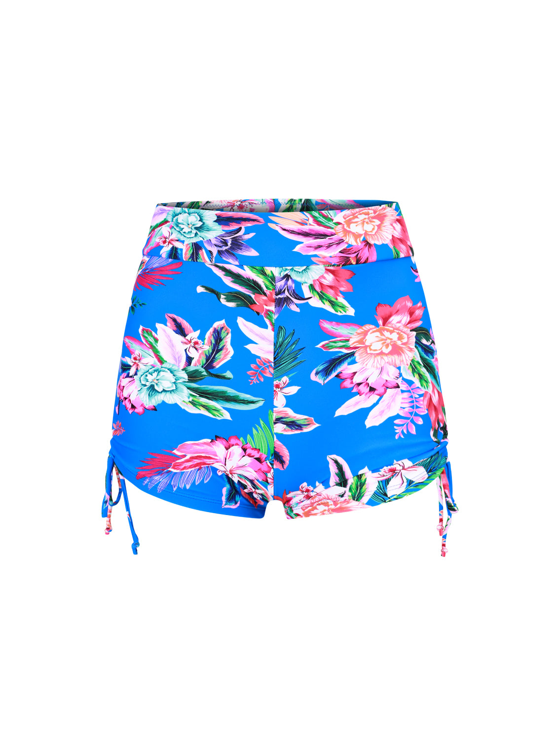 Tropical Botanical Floral Print Shorts